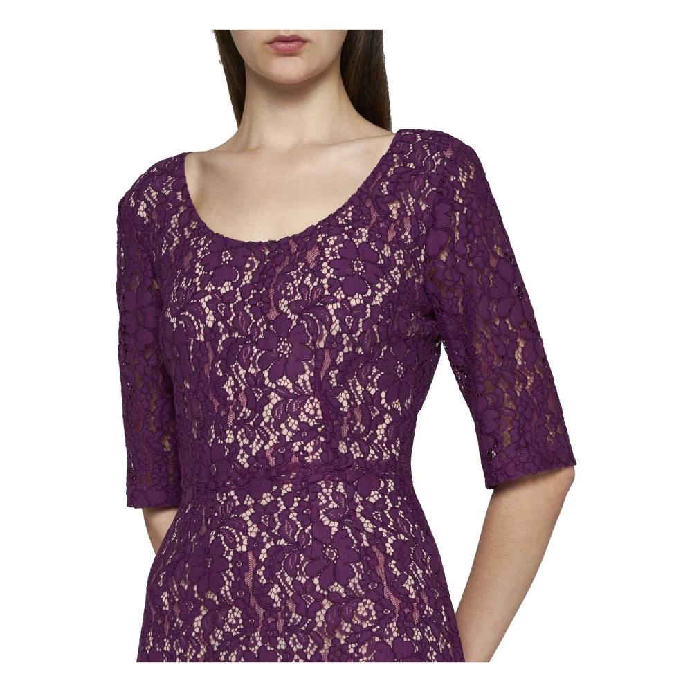 Blanca Vita Rode Elegante Jurk Purple Dames