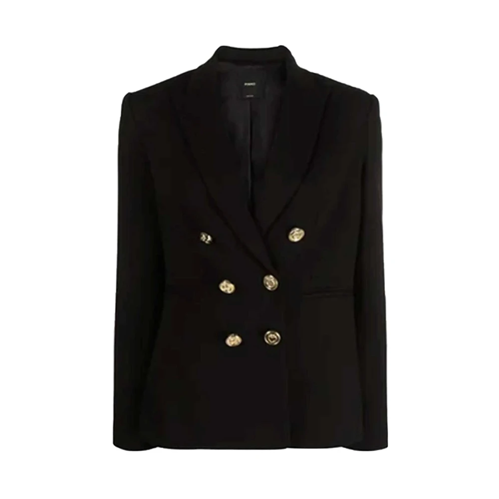 Pinko Women's Black Blazers, S, Stylish Blazer