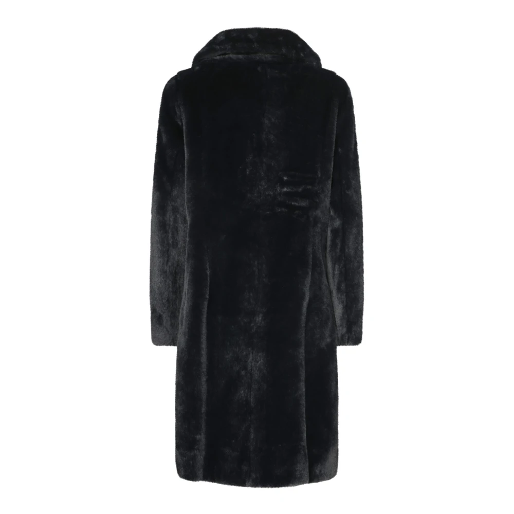 Herno Zwarte Stijlvolle Jas Aw24 Black Dames