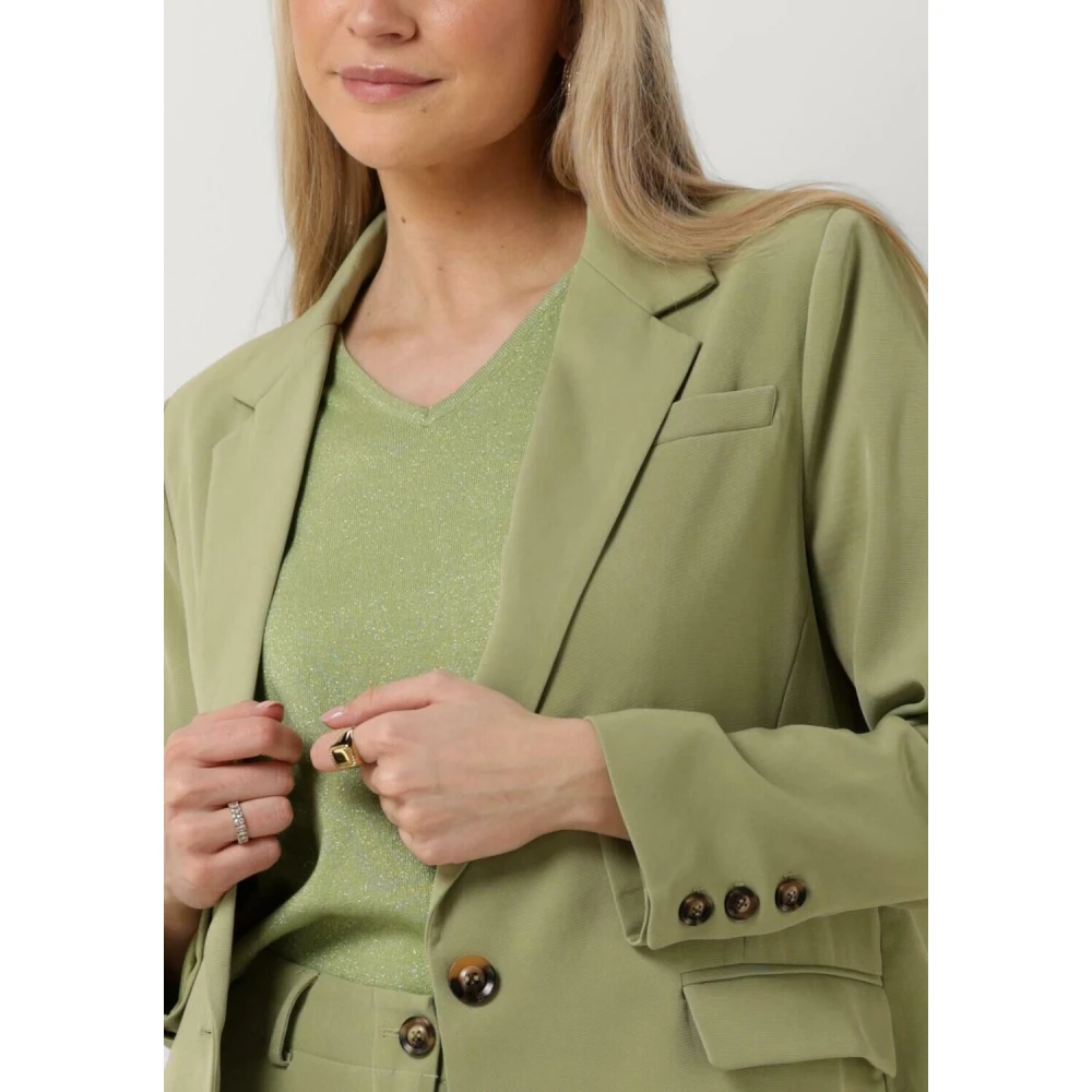 Ydence Groene Blazer Maisie Green Dames