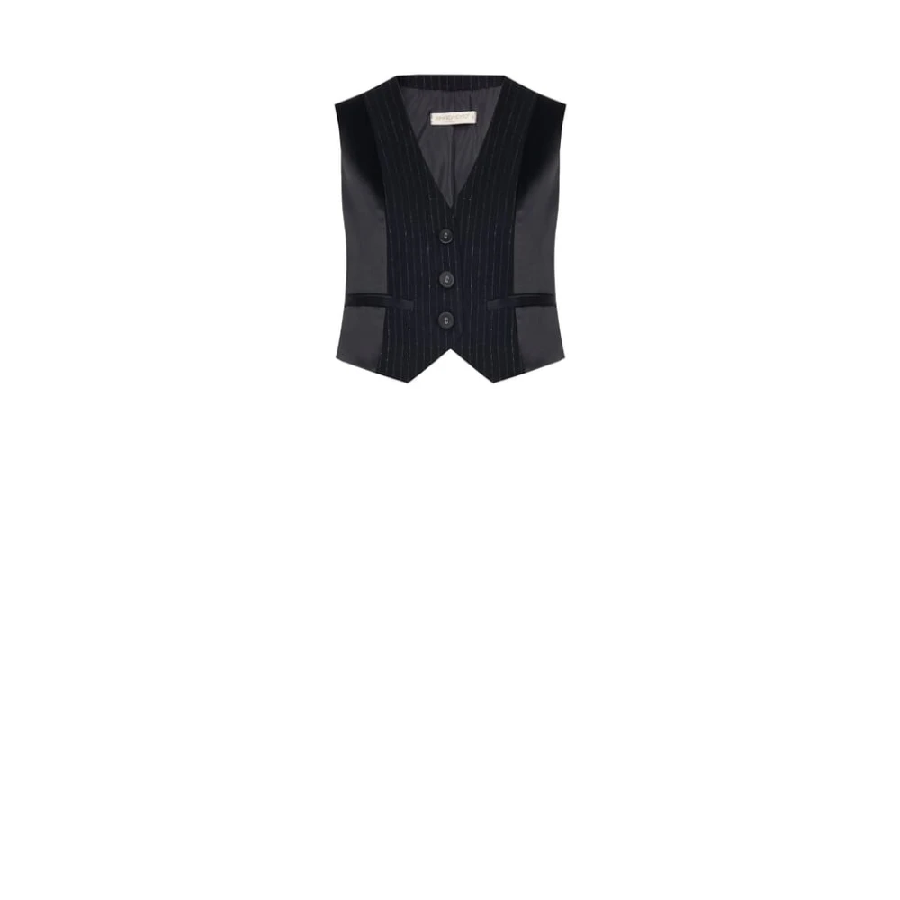 RINASCIMENTO Herfst Winter Jas Collectie 2024 25 Black Dames