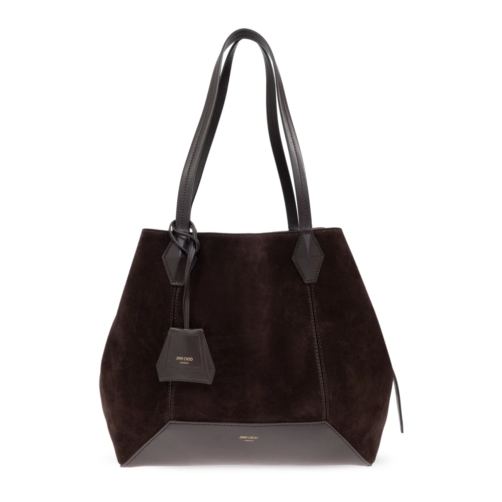 Jimmy Choo Tas Diamond M Brown Dames