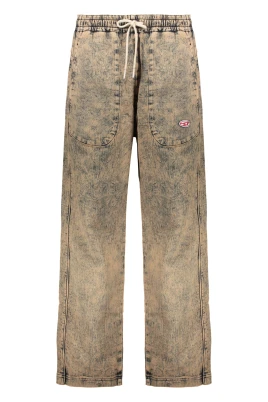 Denim Jogger Pants