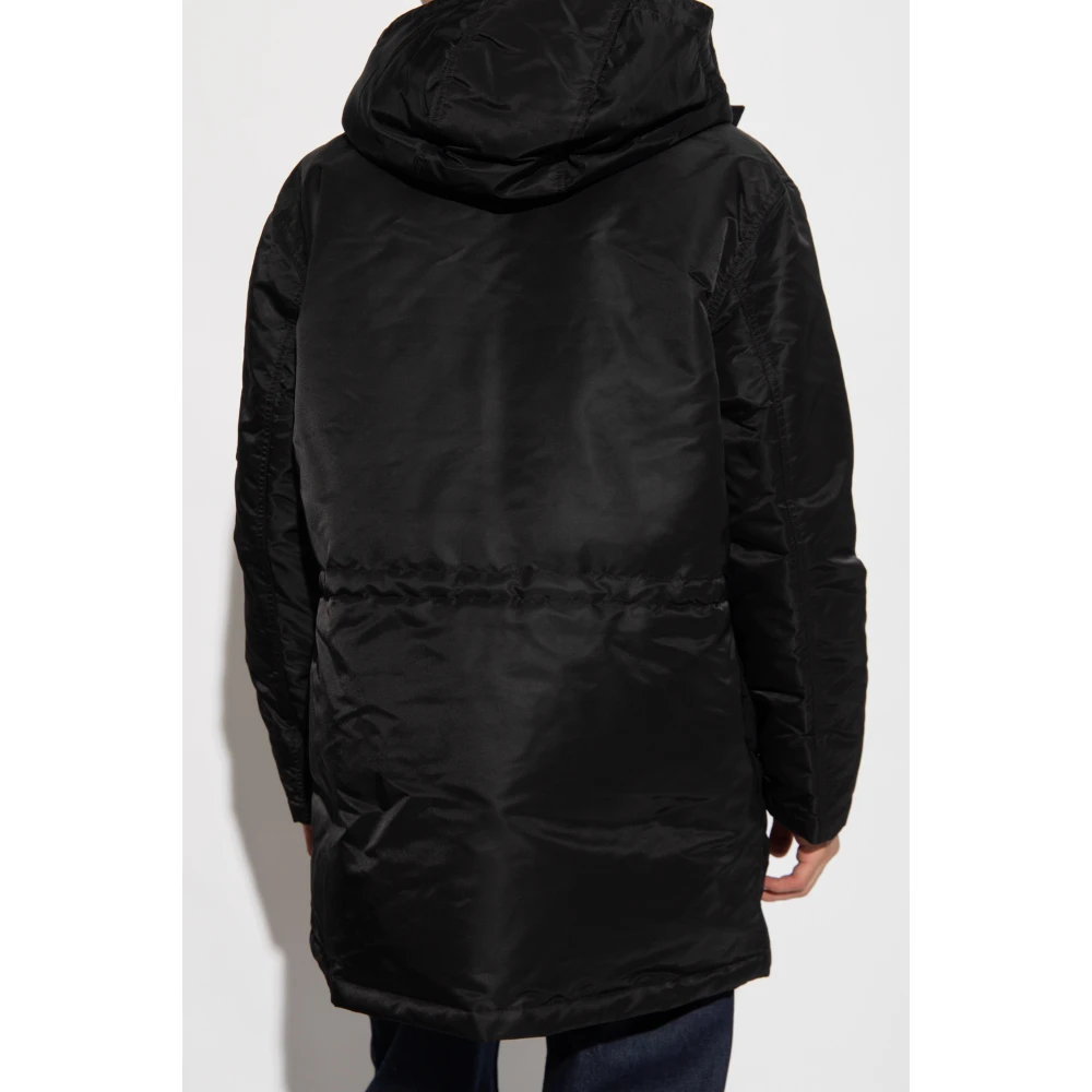 Theory Hoodie Jas Black Heren