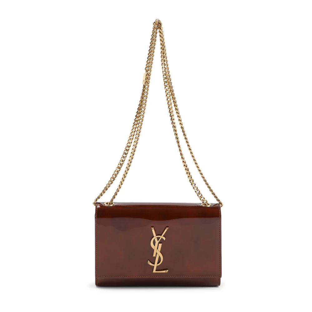 Saint Laurent Bruine Kate Tas Brown Dames