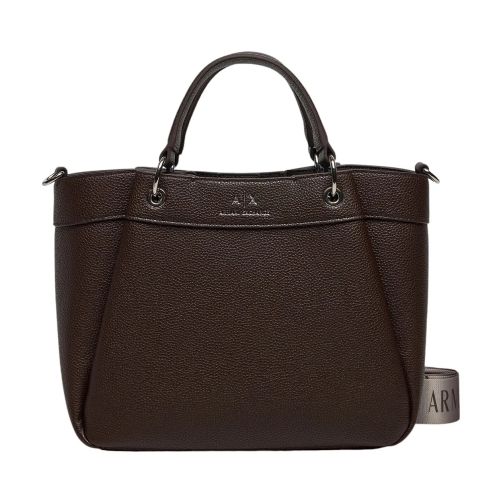 Armani Exchange Stijlvolle handtas voor vrouwen Brown Dames