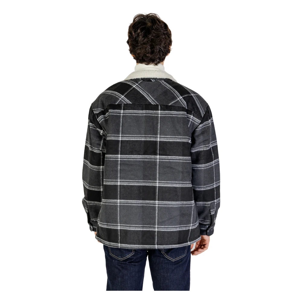 Tommy Jeans Sherpa Jas Mannen Herfst Winter Collectie Black Heren