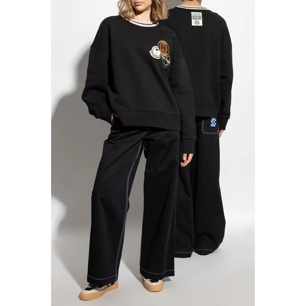 Moncler 8 Palm Angels Black Unisex
