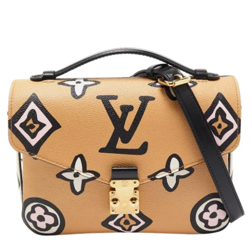 Louis Vuitton Vintage Pre-owned Coated canvas handbags Multicolor Dames