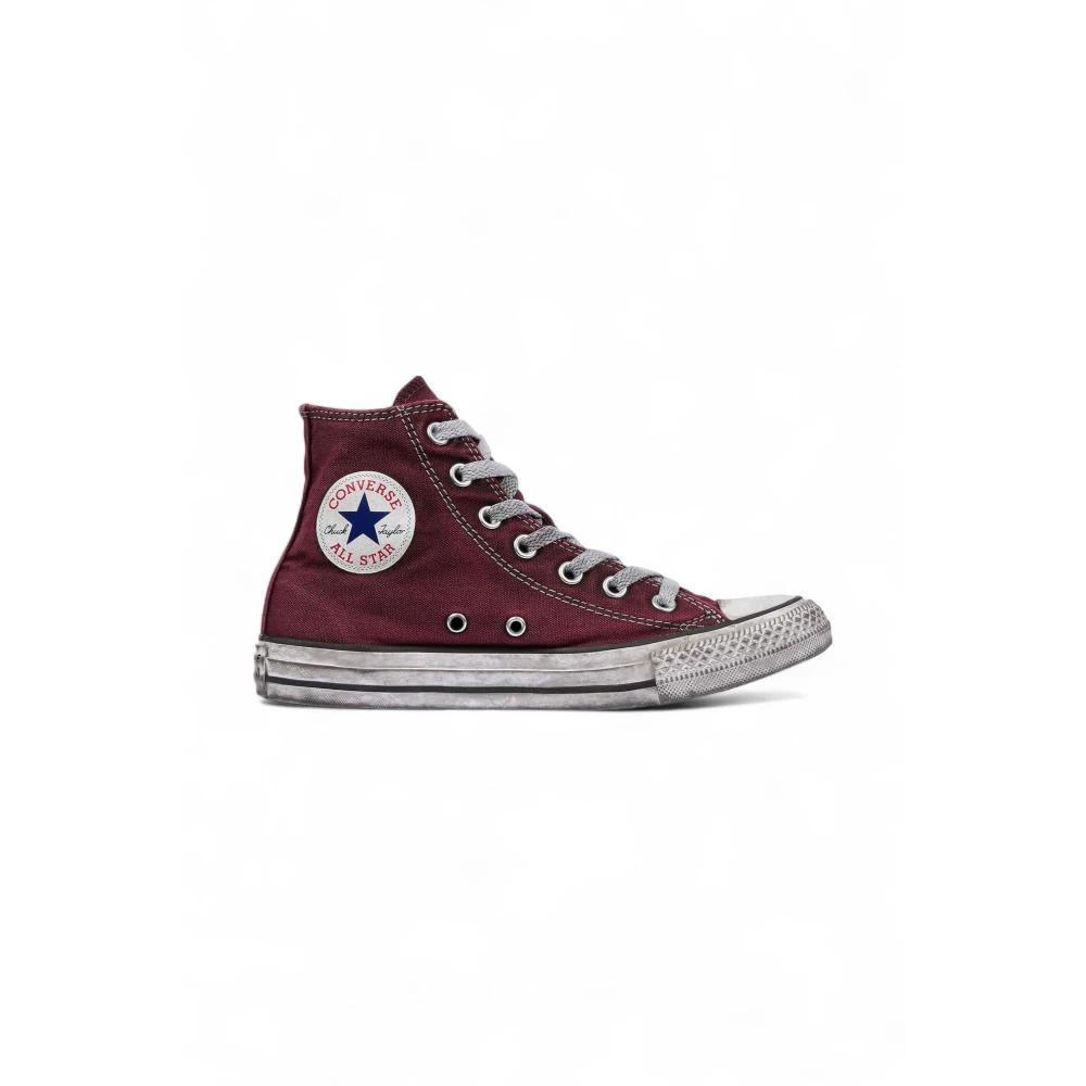 Converse Rook Hi Canvas Rubberen Zool Sneaker Heren Schoenen Bruin