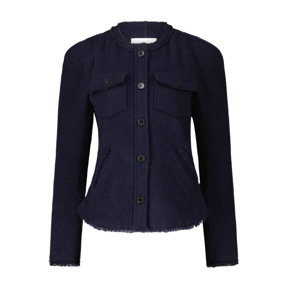 Isabel Marant Étoile Stijlvolle Nelly Jas voor Vrouwen Blue Dames