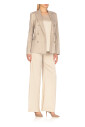 gouden-viscose-blend-blazer-vrouw