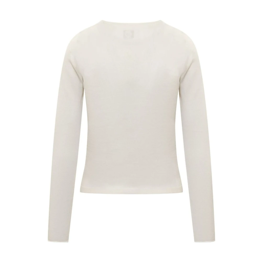 pinko Stijlvolle Gebreide Collectie White Dames