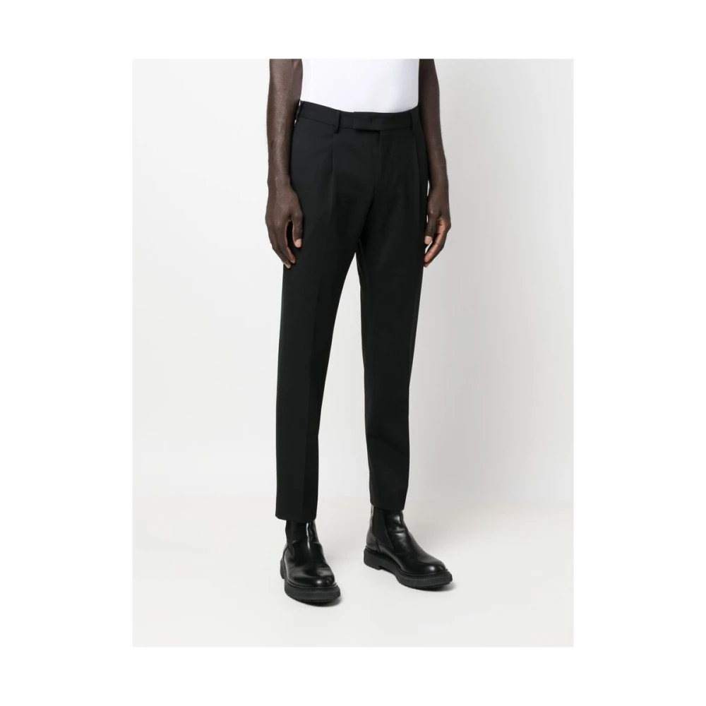 Pt01 Suit Trousers Black Heren