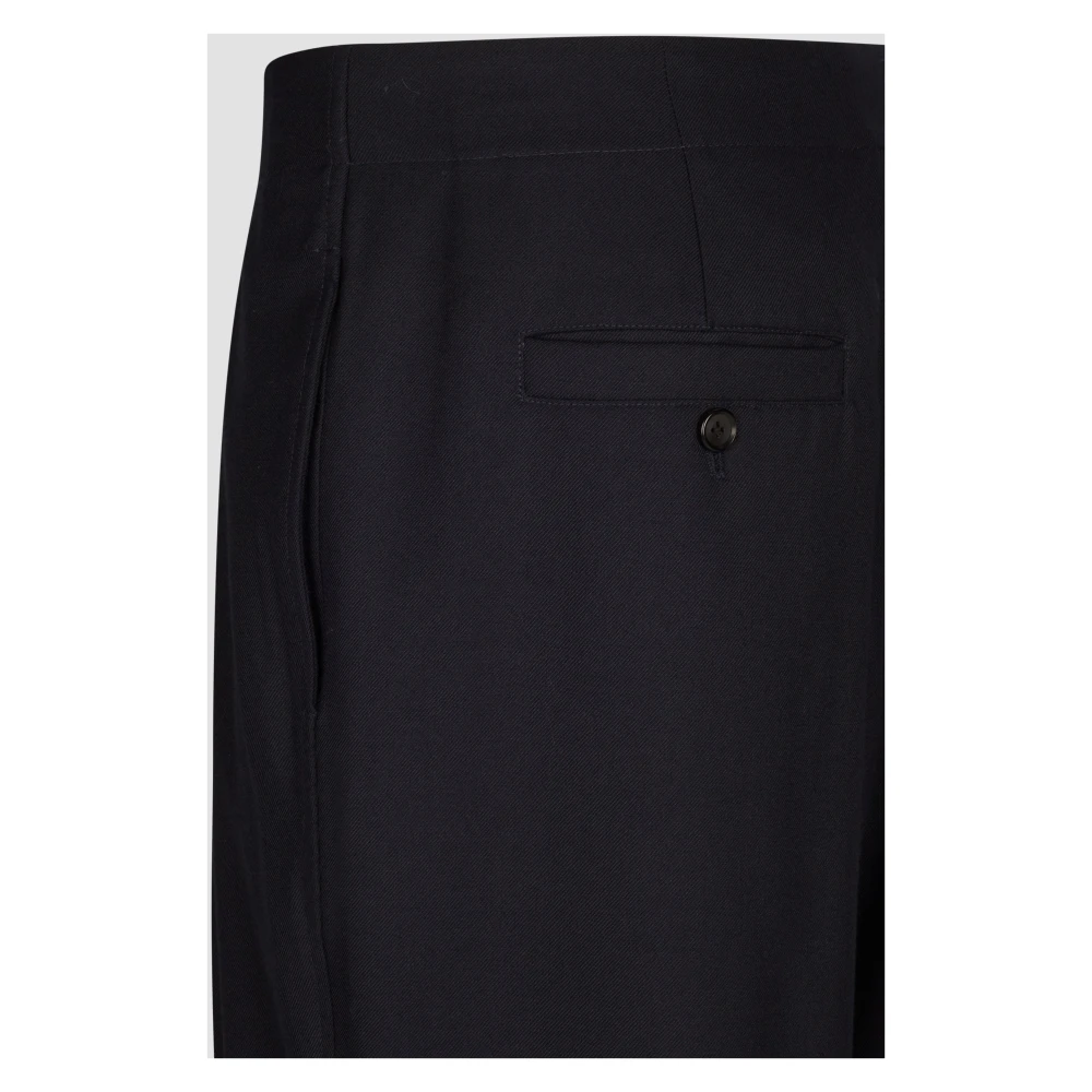 add Broek IN Gabardine WOL Black Dames