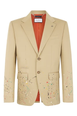 Blazer Gigolo Fit Paint Splash Painted