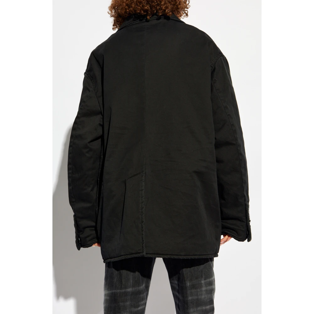 Dsquared2 Jas met zakken Black Dames