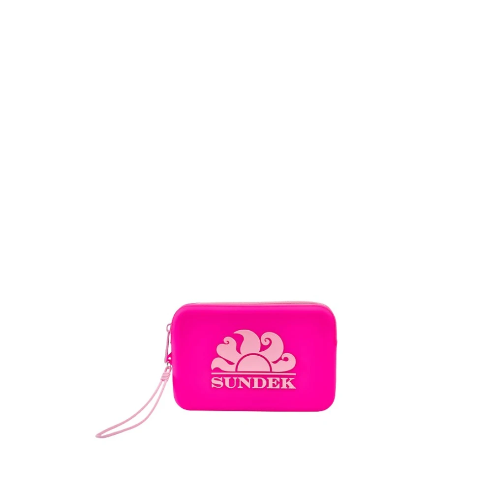 Sundek Logo Pochette Breeze Pink Dames