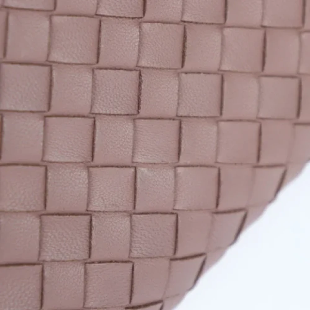 Bottega Veneta Vintage Pre-owned Leather wallets Pink Dames