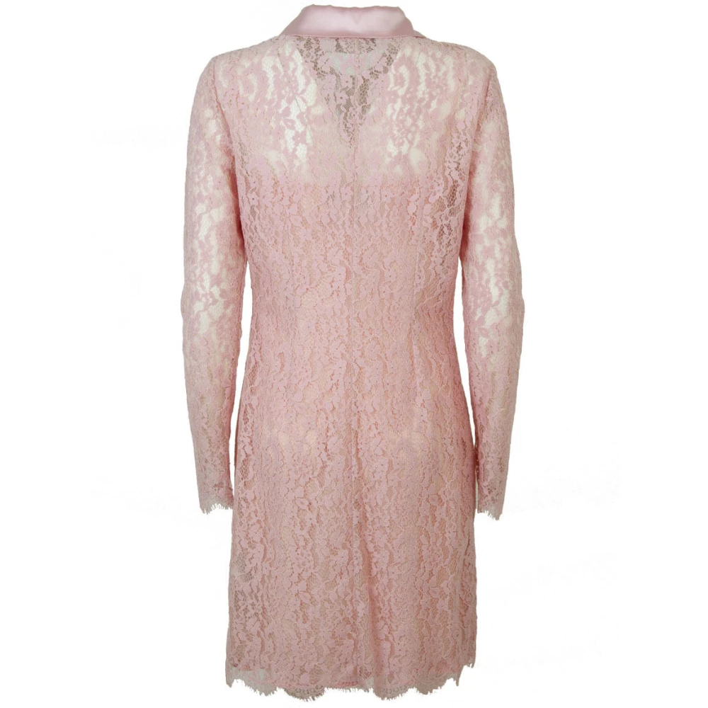 Blumarine Kanten Chemiser Jurk Pink Dames