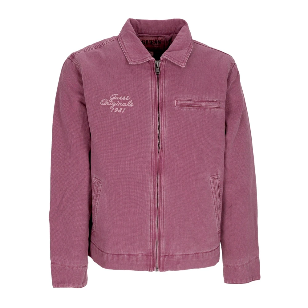 Guess Gewatteerd Werkjasje Pink Heren