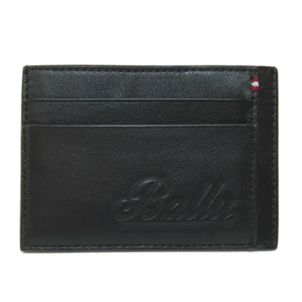 Bally Pre-owned Leather wallets Black Dames