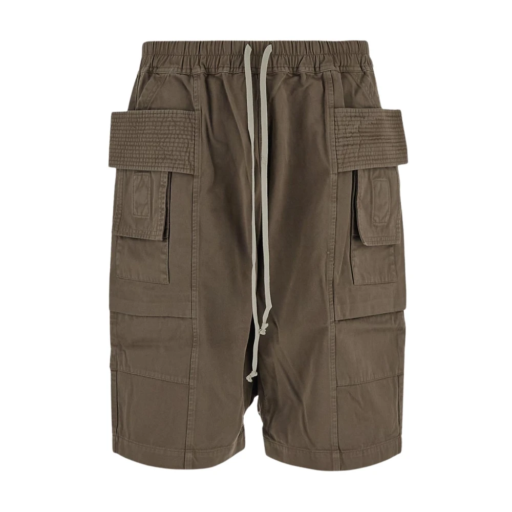 Rick Owens Cargo Pods in Katoen voor Mannen Brown Heren