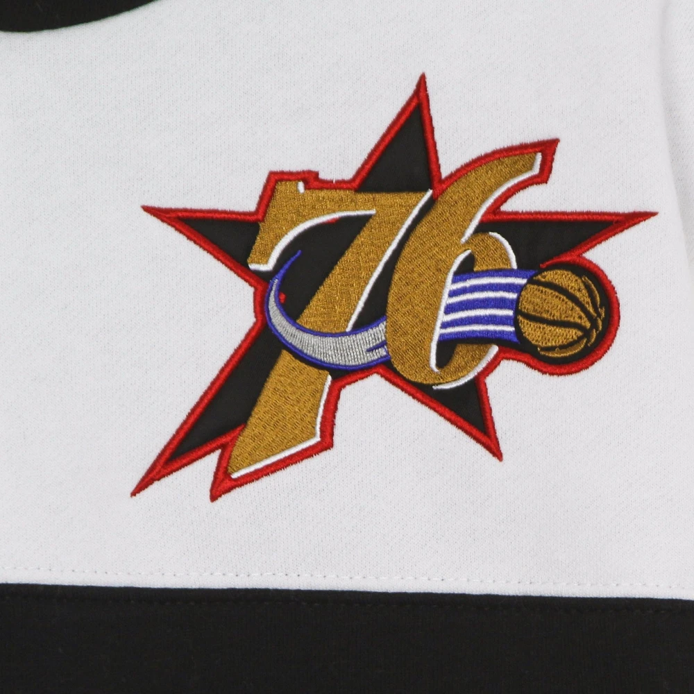 Mitchell & Ness NBA Fusion Fleece Hoodie Phi76e Multicolor Heren