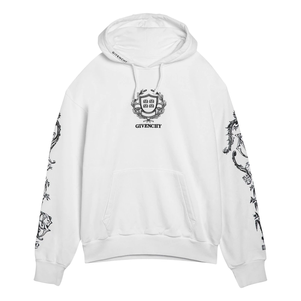 Givenchy Hooded Sweatshirt White Heren