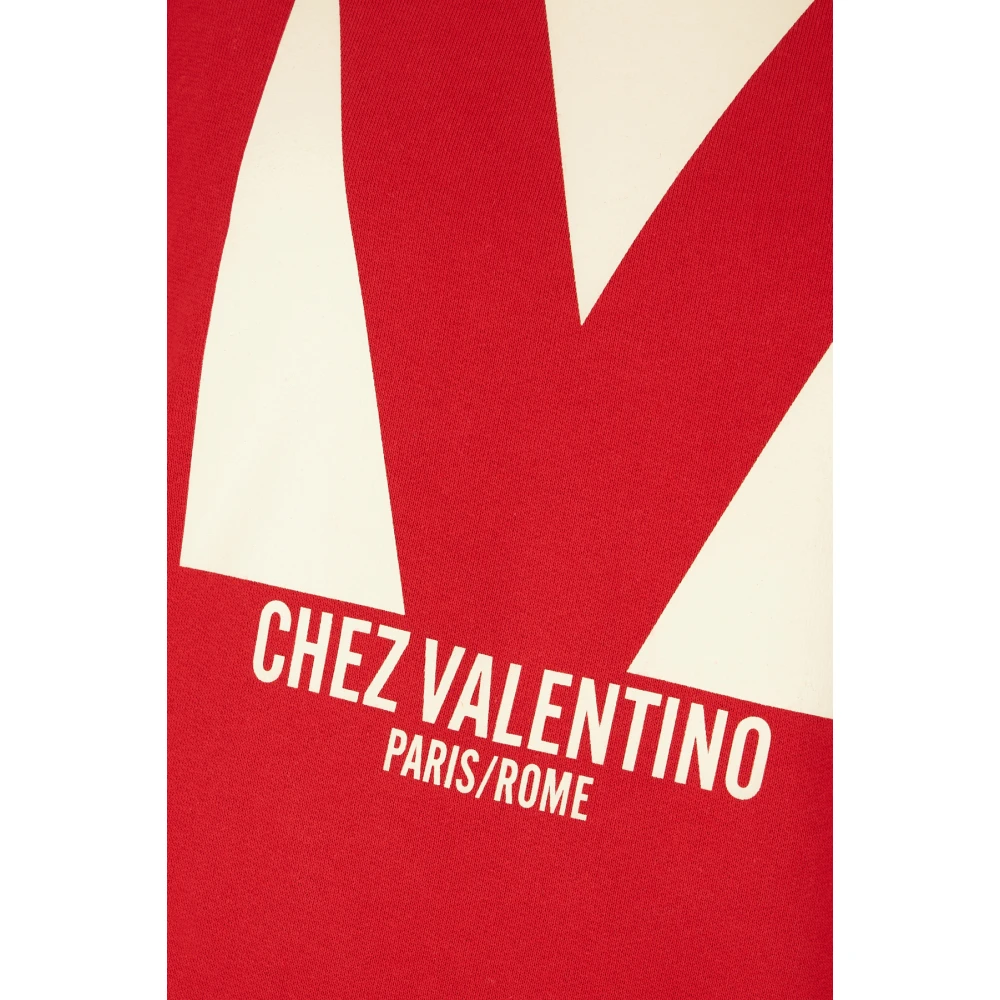 Valentino Garavani Stijlvolle Sweatshirts voor Mannen en Vrouwen Red Heren