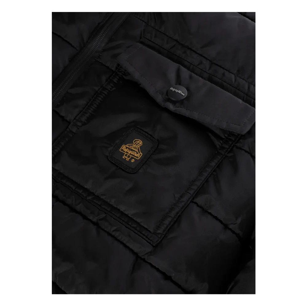 RefrigiWear Korte Gewatteerde Jas Black Heren