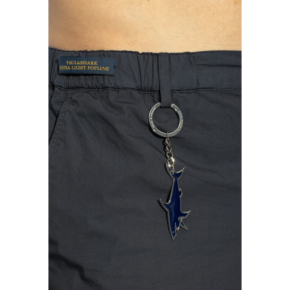 PAUL & SHARK Katoenen shorts Blue Heren