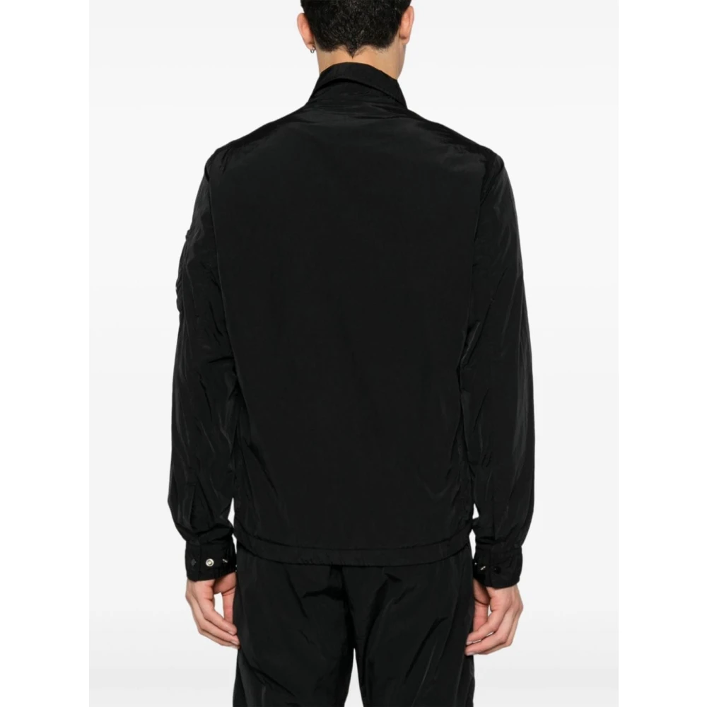 C.P. Company Zwarte Herenoverhemd Black Heren