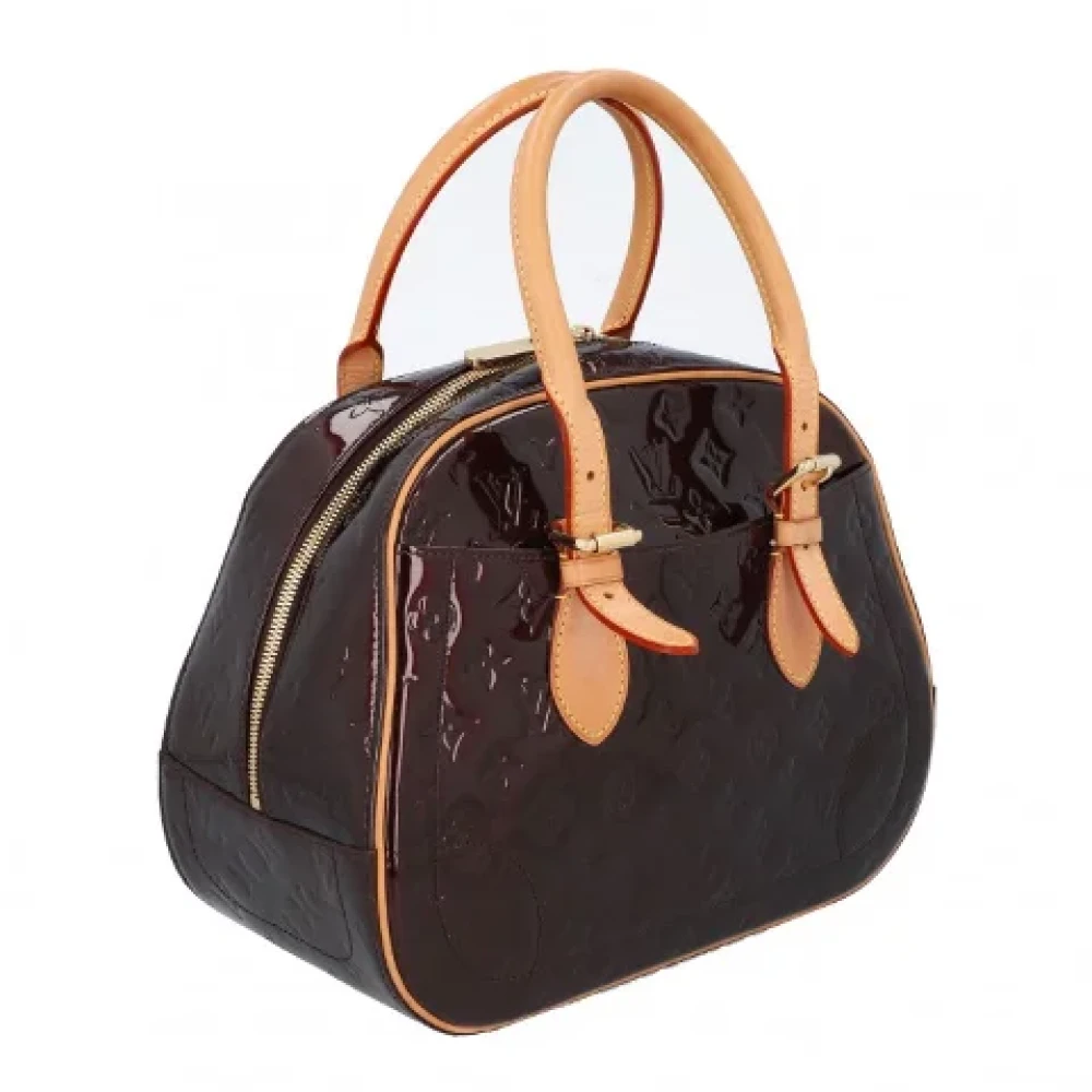 Louis Vuitton Vintage Pre-owned Leather louis-vuitton-bags Red Dames