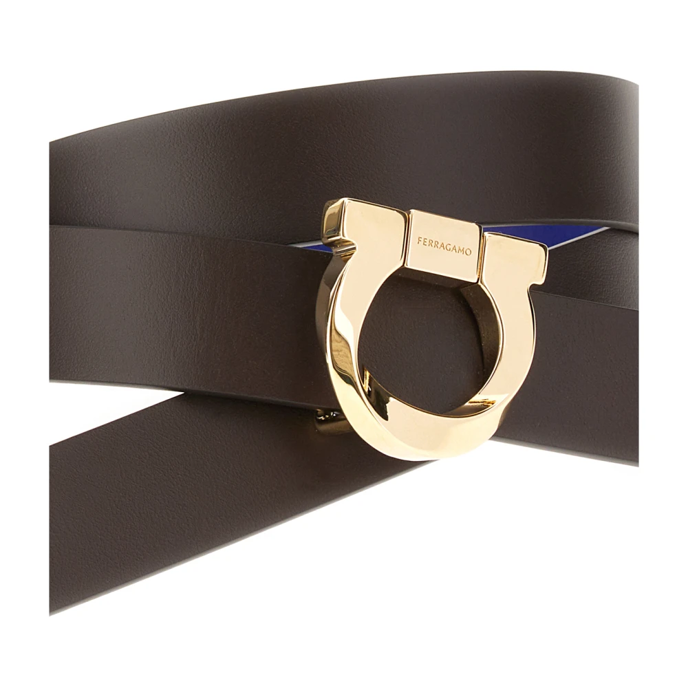 Salvatore Ferragamo Belts Black Dames