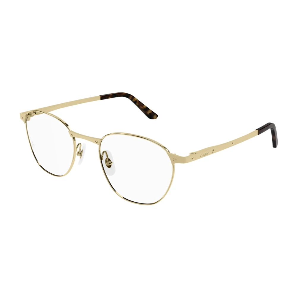 Cartier Glasögon Optiska ramar Ct0337O Gul Dam