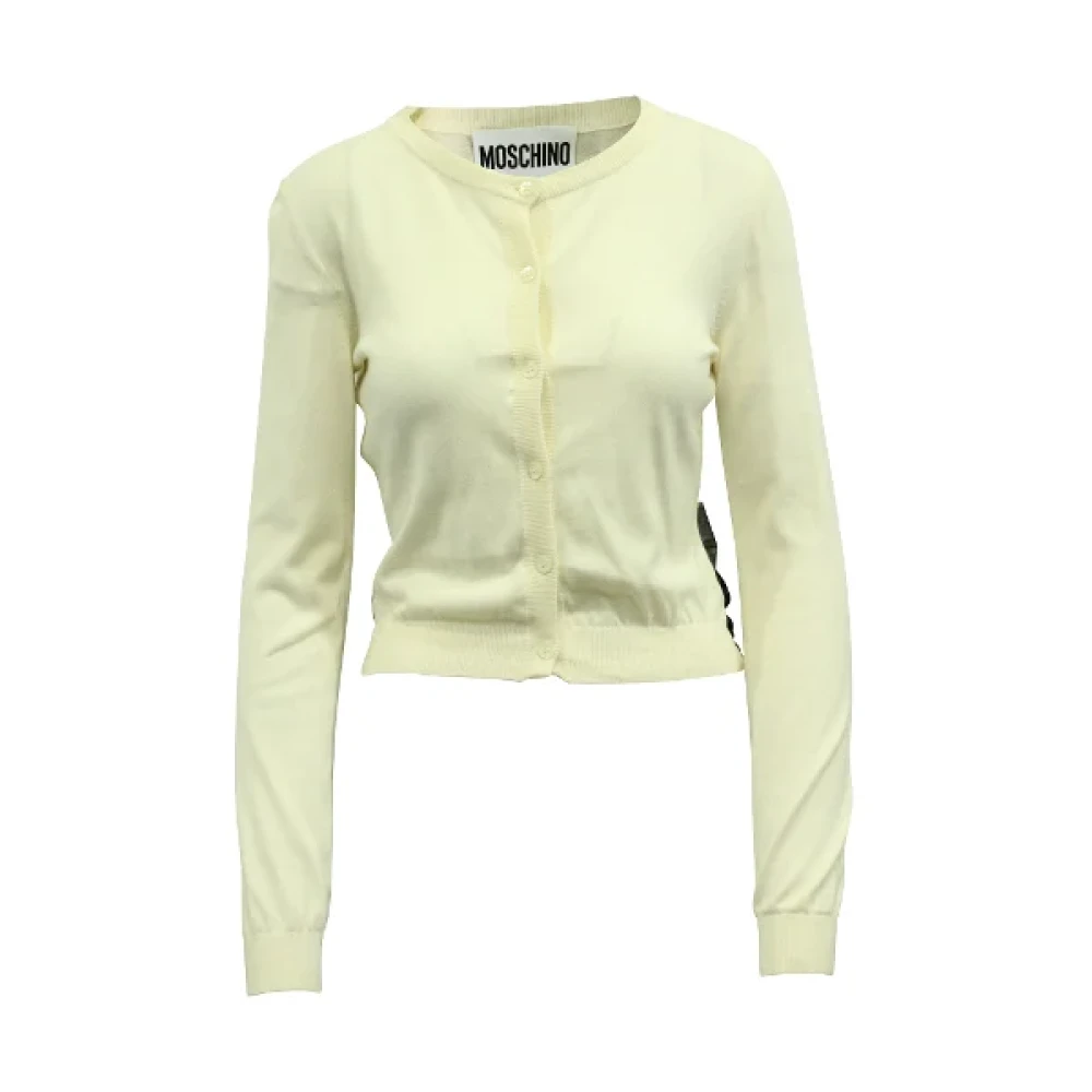 Moschino Pre-Owned Pre-owned Polyester outerwear Beige Dames
