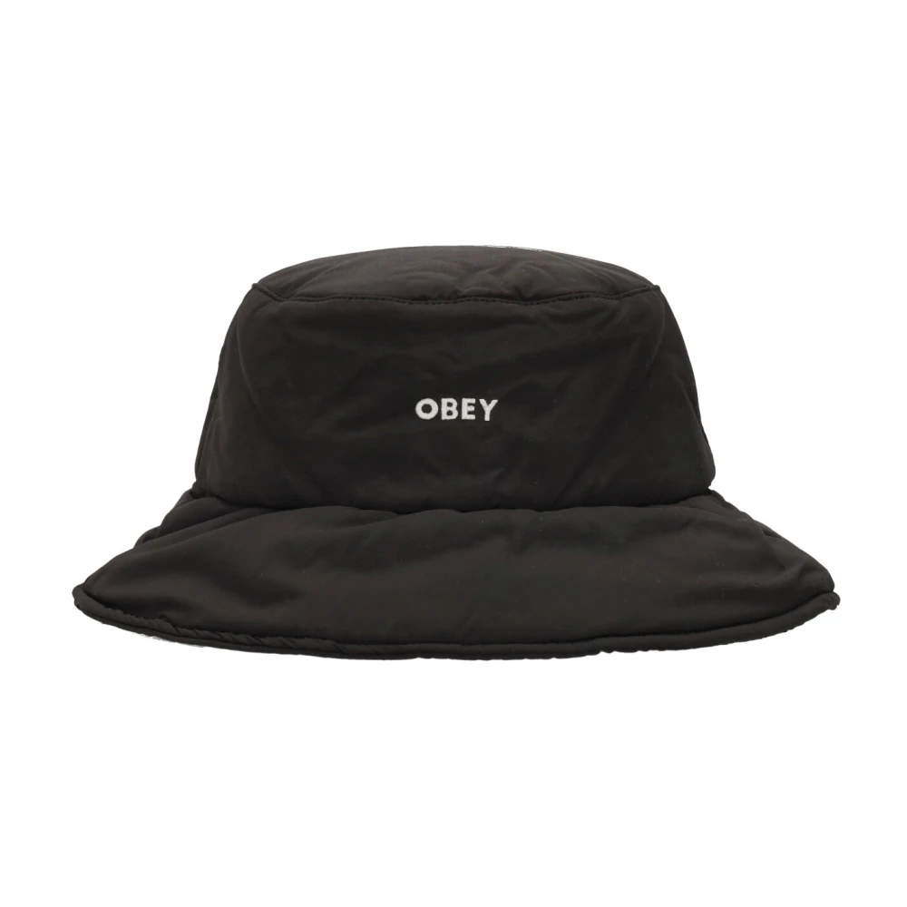 Obey Isolerad Fiskare Bucket Hat Svart Black, Herr