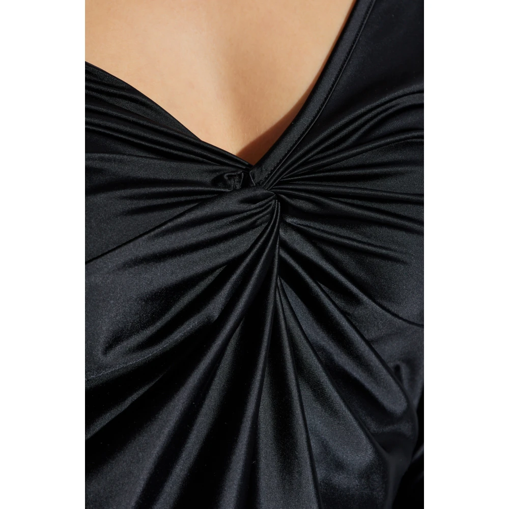 Diesel Top T-Knot Black Dames