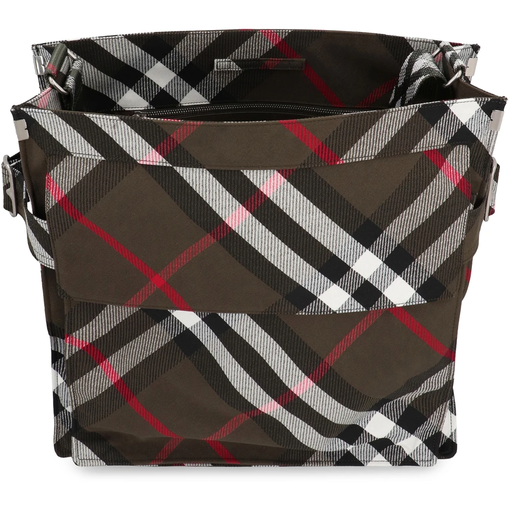 Burberry Stijlvolle Trench Tote Tas Green Heren
