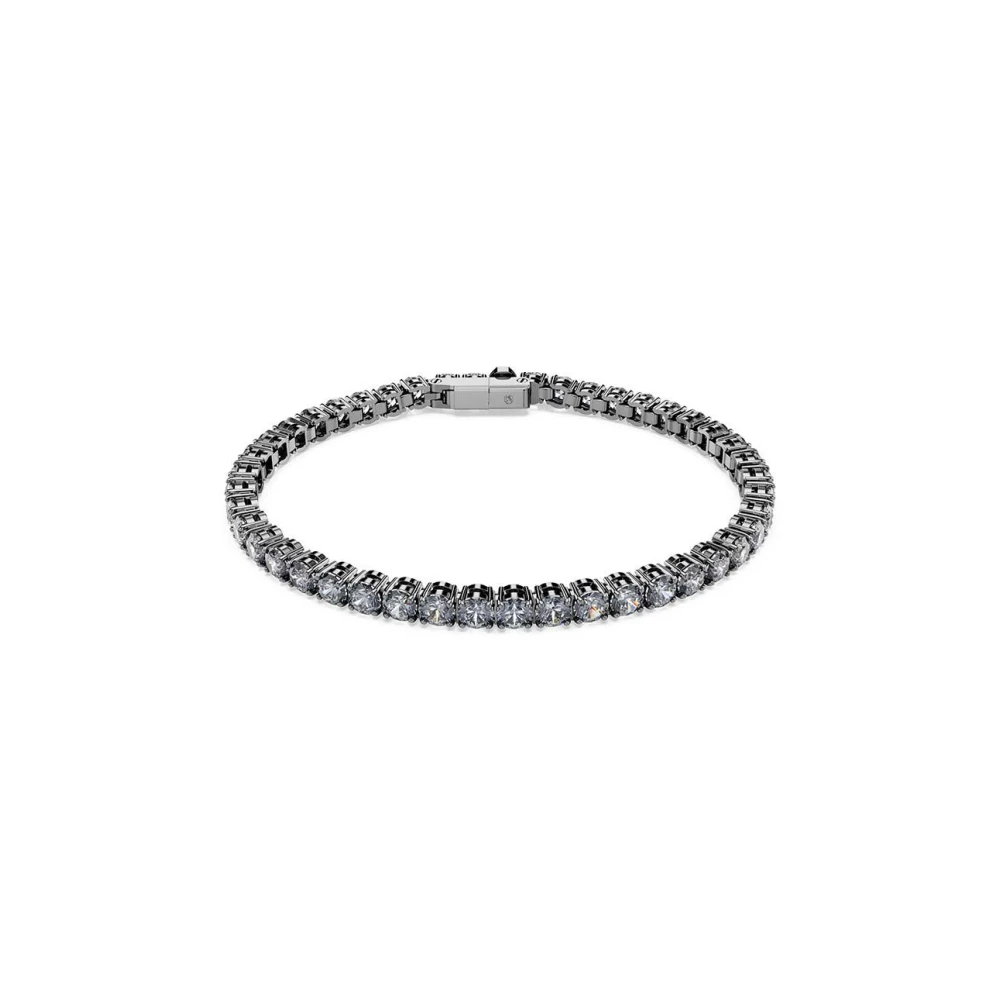 Bracciale Swarovski Re Matrix L nero 5693929 - Immagine 2