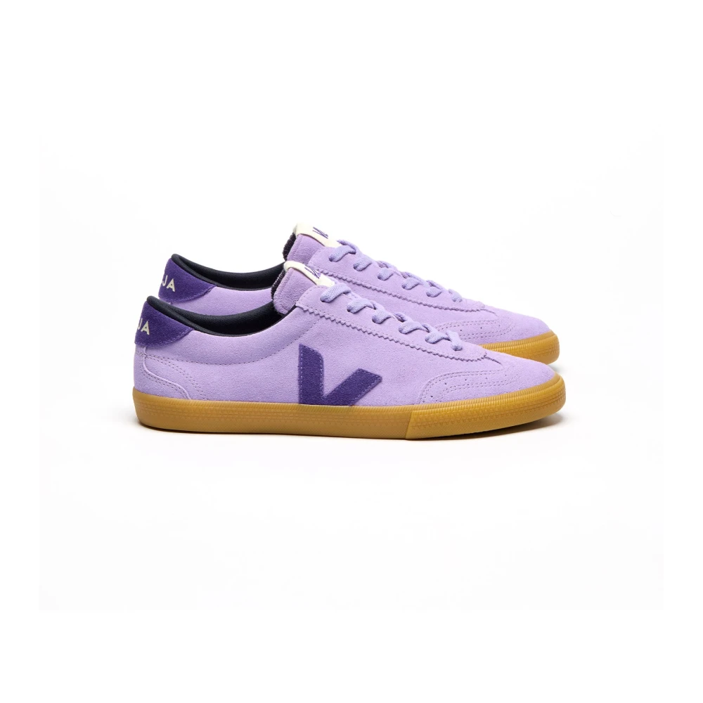 Veja Volley Suede Dames Schoenen Paars