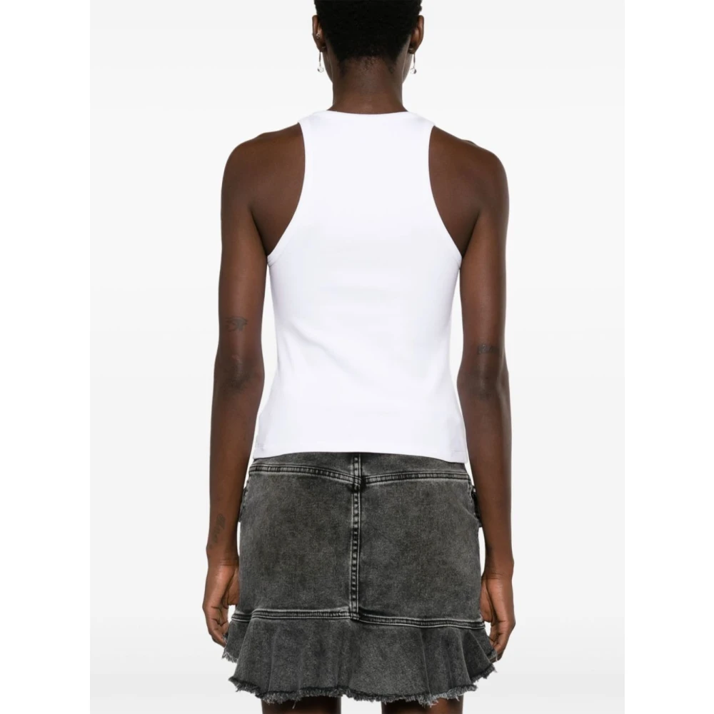 Msgm Witte TOP voor een stijlvolle uitstraling White Dames