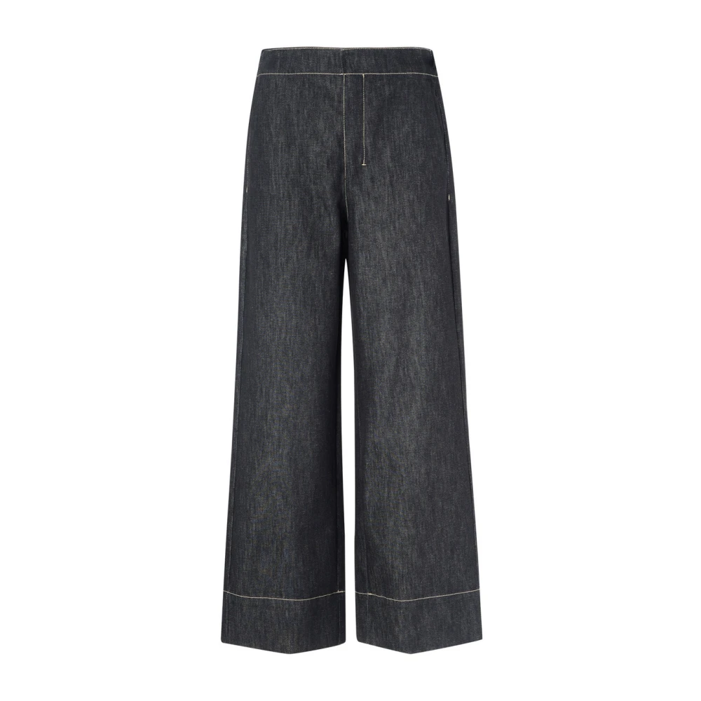 Max Mara Zwarte Omelia Broek Black Dames