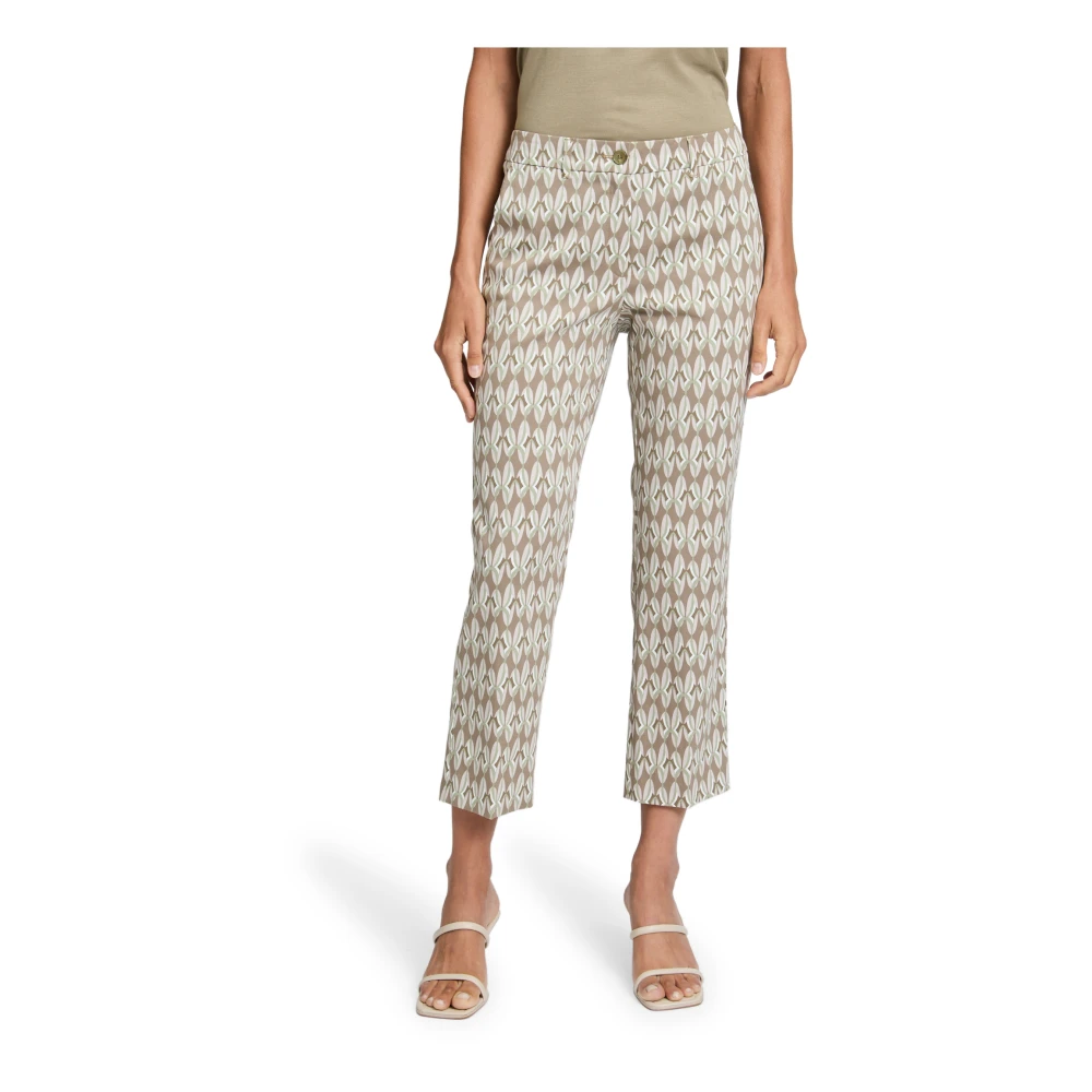 Betty Barclay Relaxed Fit Businessbroek met Grafische Print Multicolor Dames