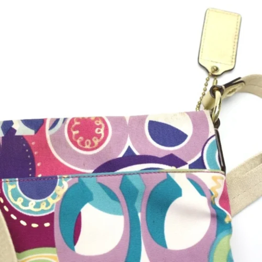 Coach Pre-owned Fabric shoulder-bags Multicolor Dames