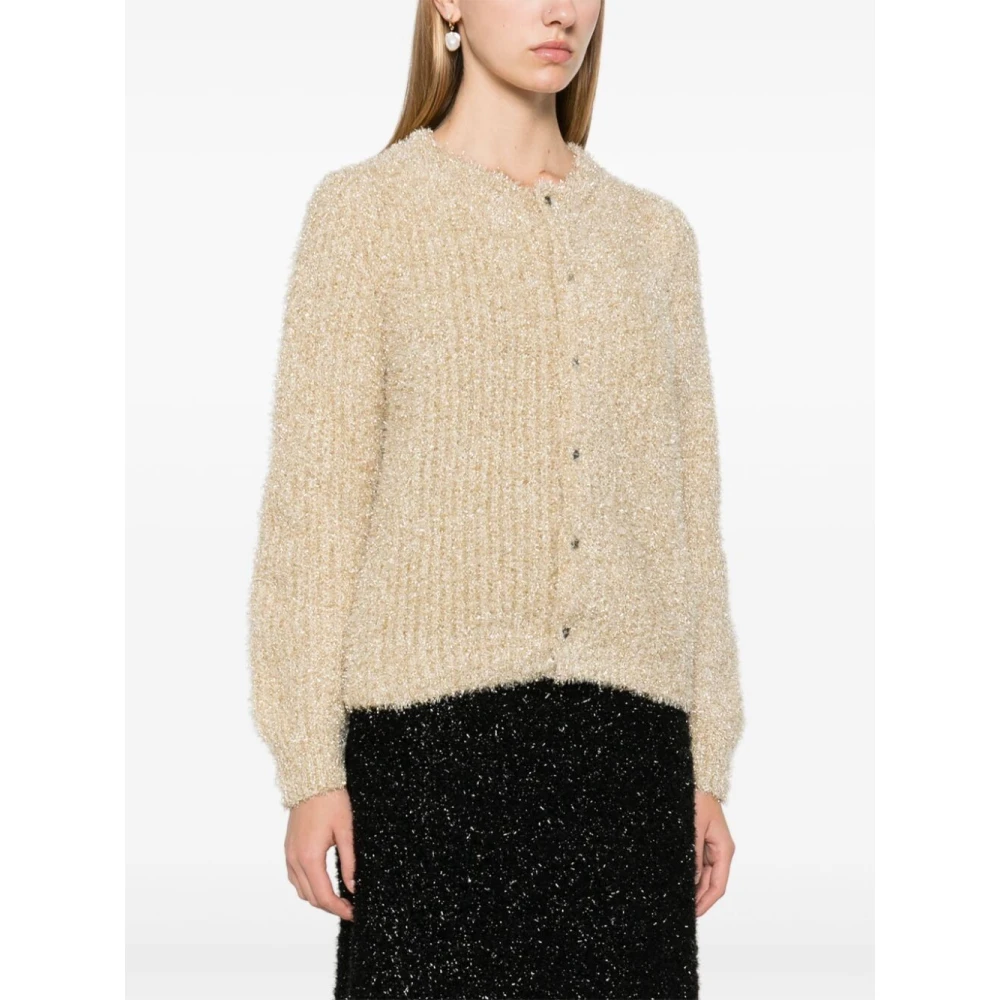 Comme des Garçons Gouden Sweater voor Stijlvolle Look Yellow Dames