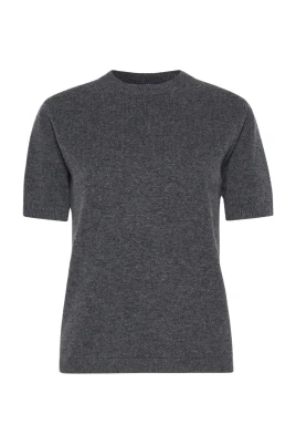 Maglia regular i ull och kashmir