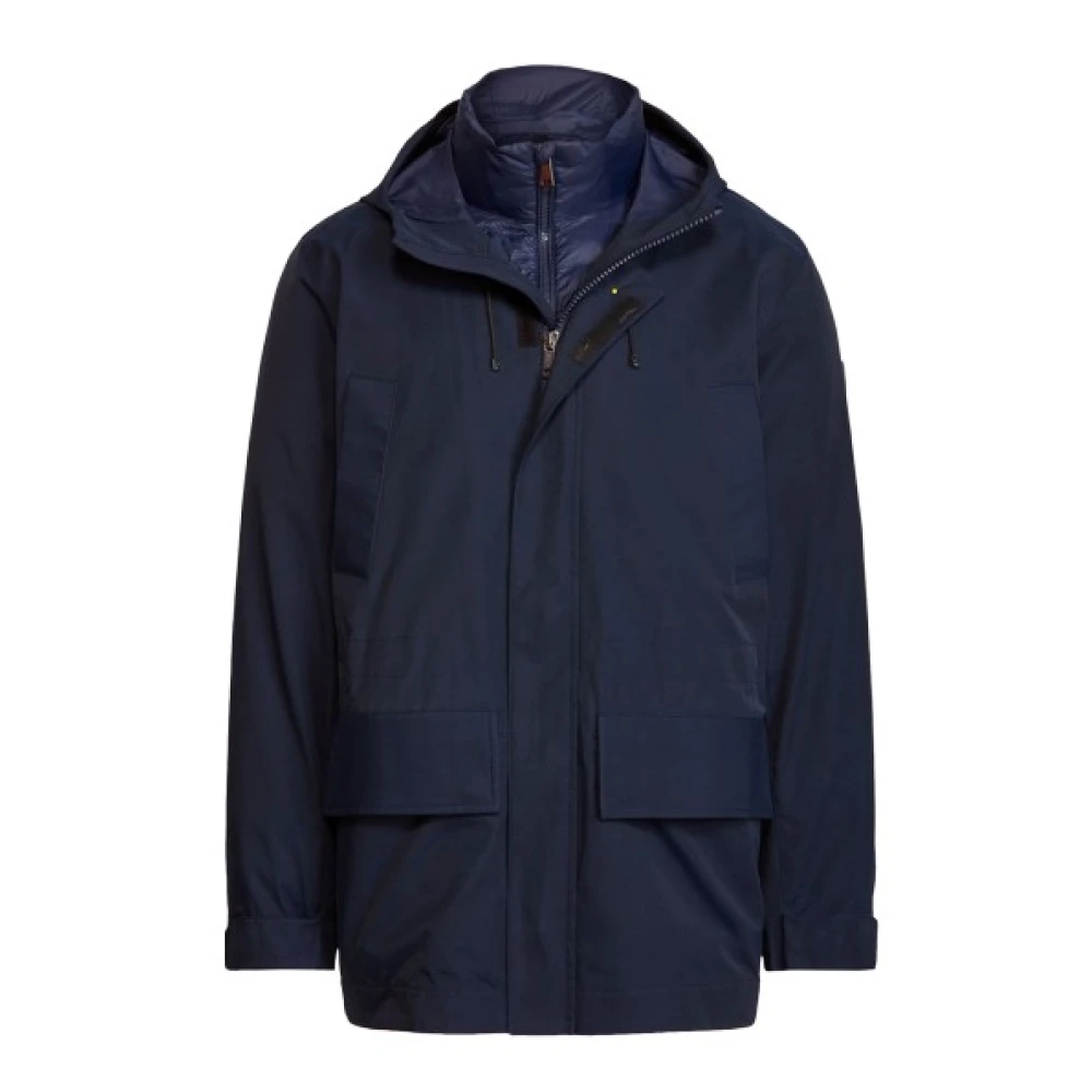 Polo Ralph Lauren 2-in-1 Parka met Gewatteerde Voering Blue Heren