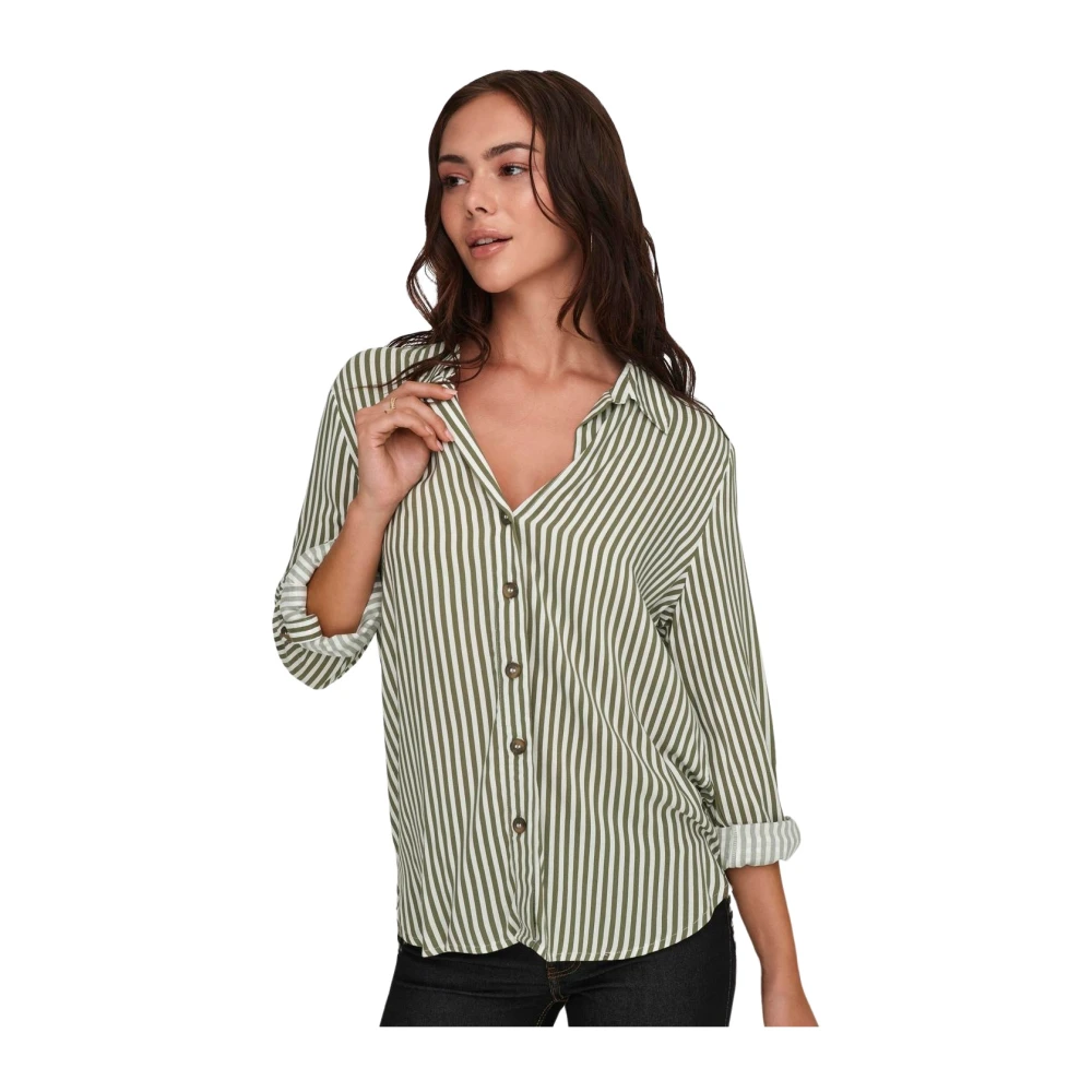 Jacqueline de Yong Lange Mouw Laurel Blouse Vrouwen Green Dames